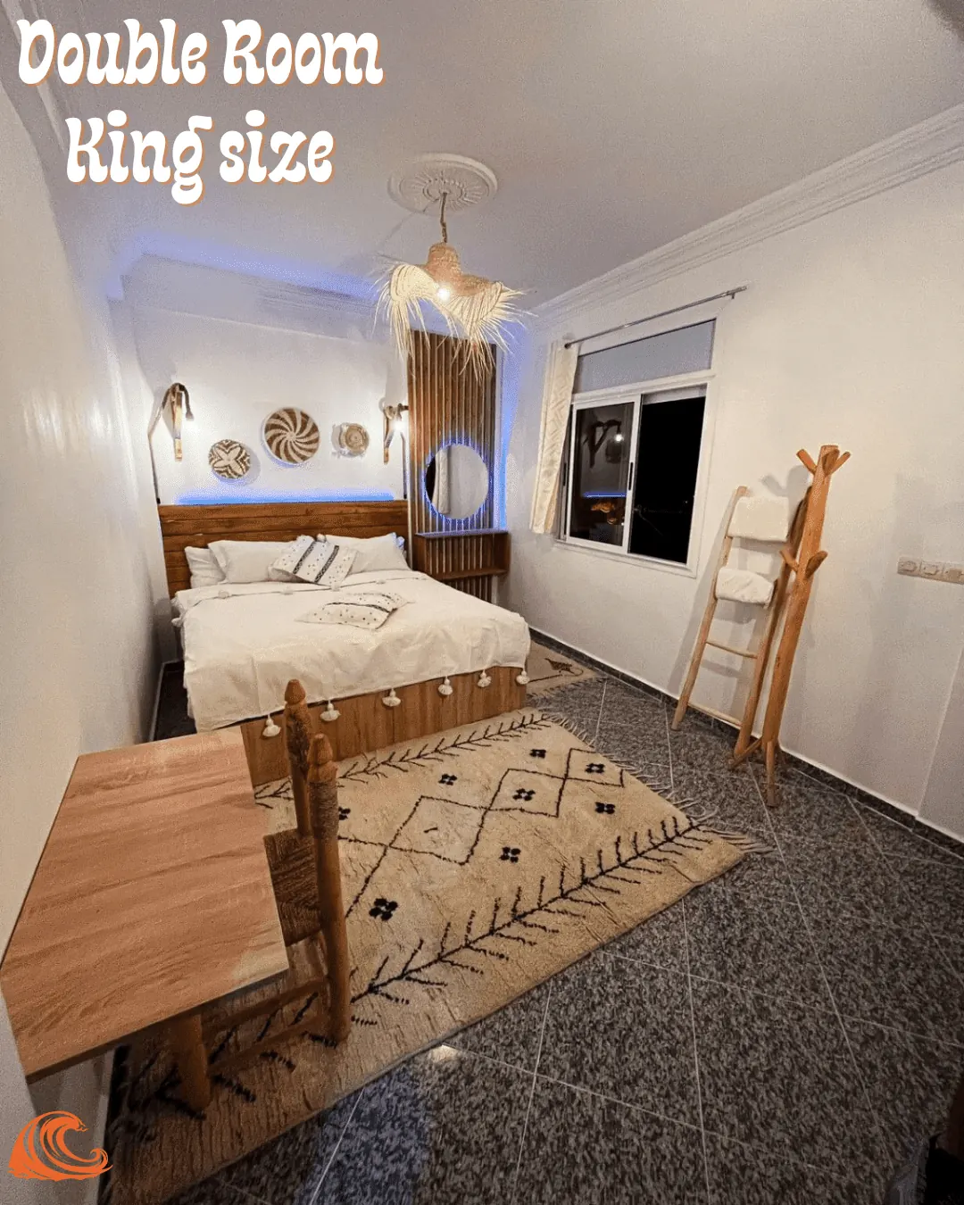 Room at Camp N2 in Tamraght