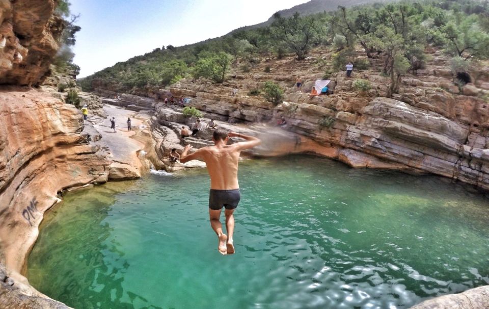 Agadir Morocco Paradise Valley with locals enjoying a sunny day