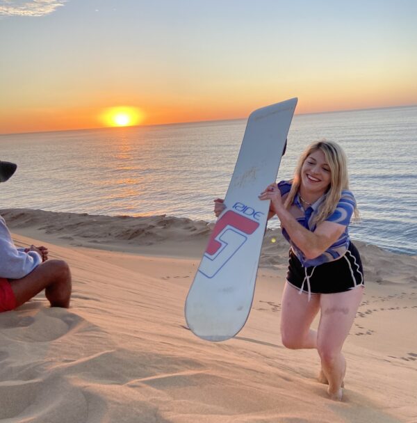 Sunset Sandboarding in Timlaline: Thrilling Dune Adventures Await