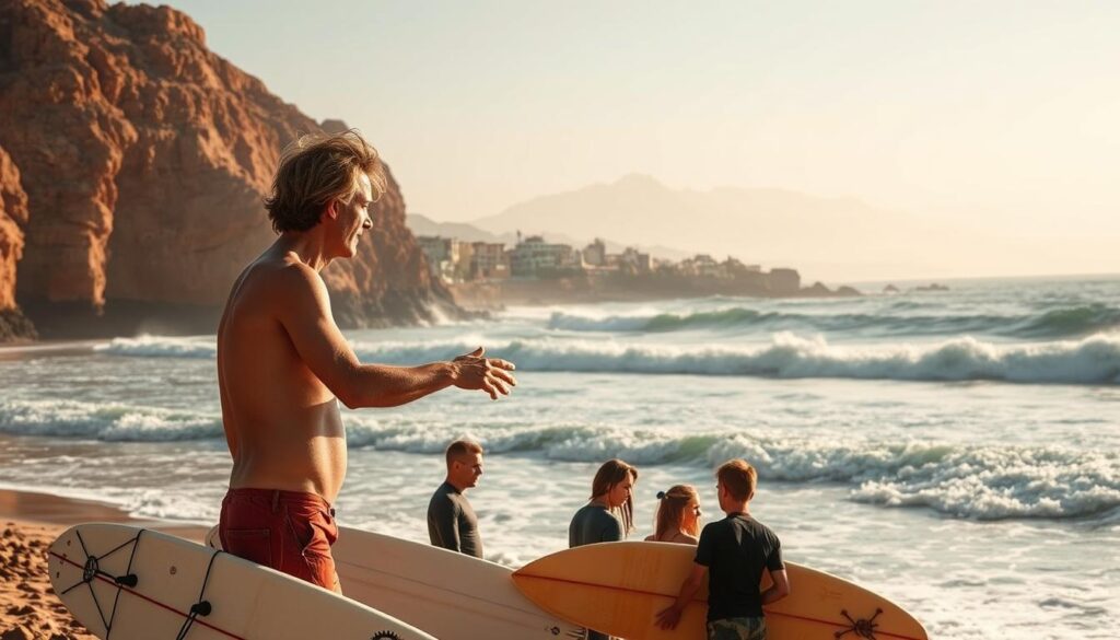 surf guiding in Morocco