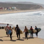 pro surfers in taghazout