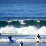 people surfing in taghazout