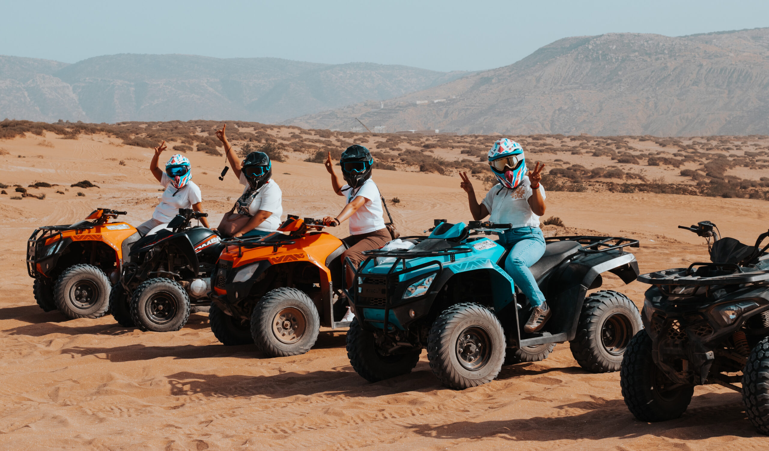 Quad Agadir 3 hours desert ride through golden sand dunes
