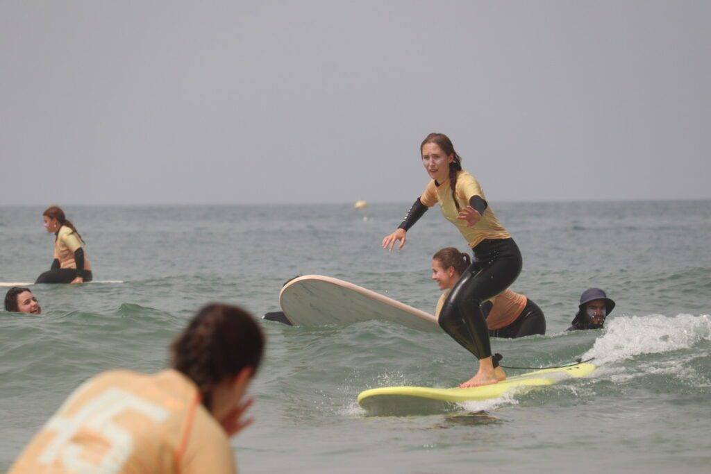 surfing in Taghazout