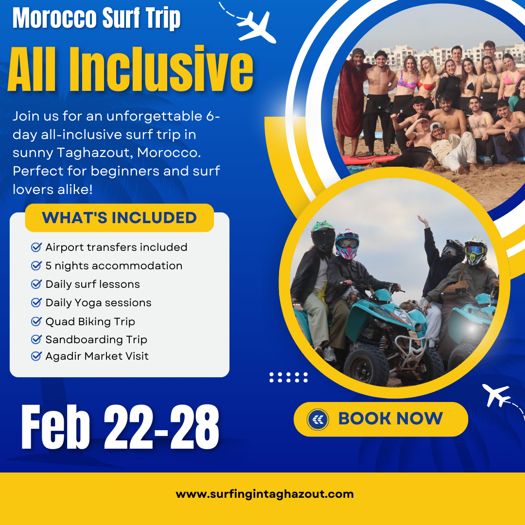 Surfing in Taghazout Promo