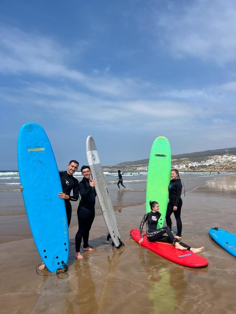 surf lessons taghazout