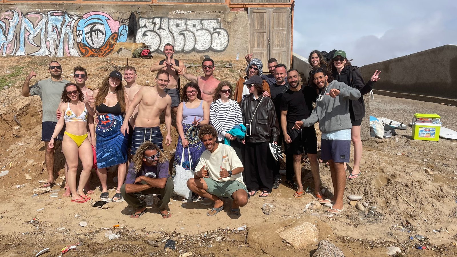 Surf session on the Atlantic coast